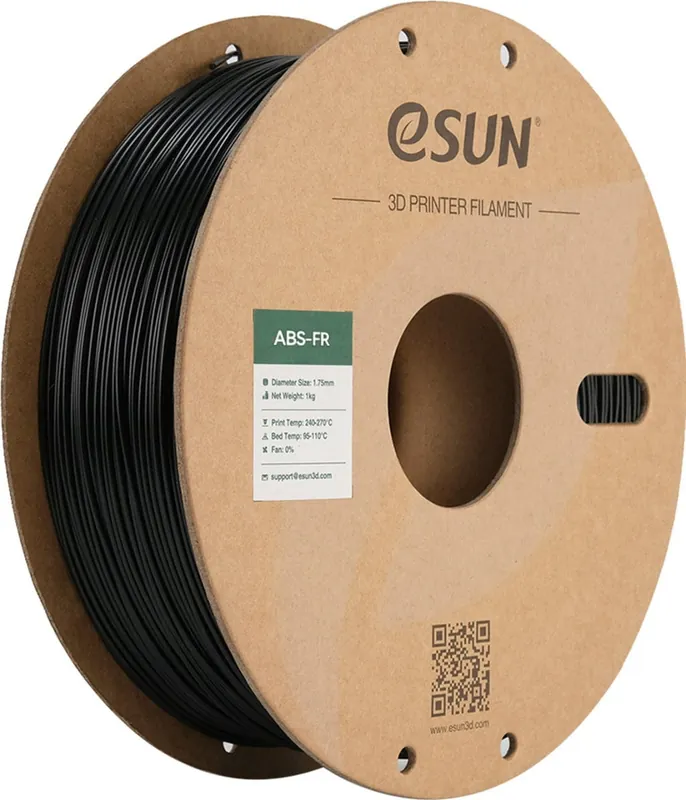 eSUN ABS-FR Black, 1,75 mm / 1000 g Nakupujte Hned