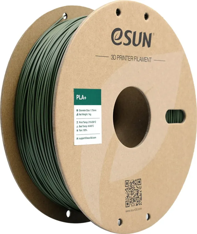 eSUN PLA+ Olive Green, 1,75 mm / 1000 g Aktuální