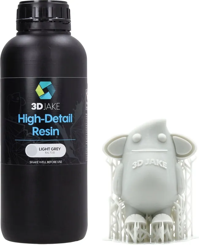 Časově Omezené 3DJAKE 8K High-Detail Resin Light Grey, 1.000 g