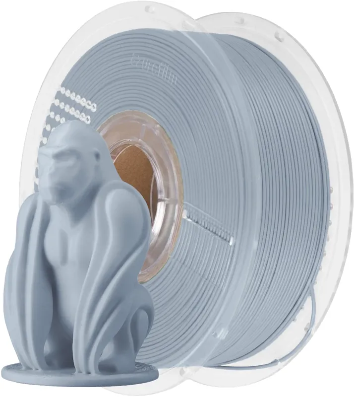 Víkendová Akce AzureFilm PLA Strongman Grey, 1,75 mm / 1000 g