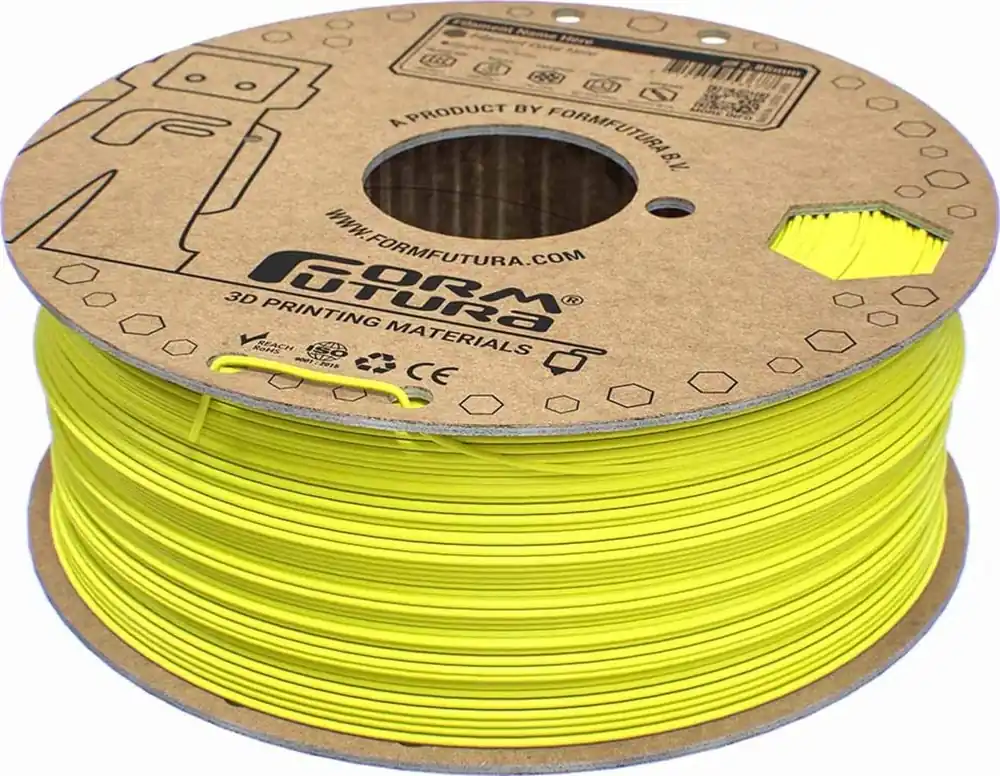FormFutura EasyFil™ ePLA Luminous Yellow, 1,75 mm / 1000 g Tovární Cena
