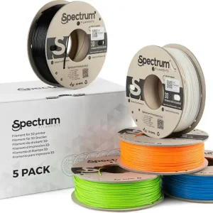 Aktuální Spectrum PLA Premium - sada 5 ks, 1,75 mm (1.250 g)