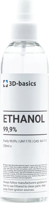 Přímo Od Výrobce 3D-basics Ethanol 99,9 %, 250 ml