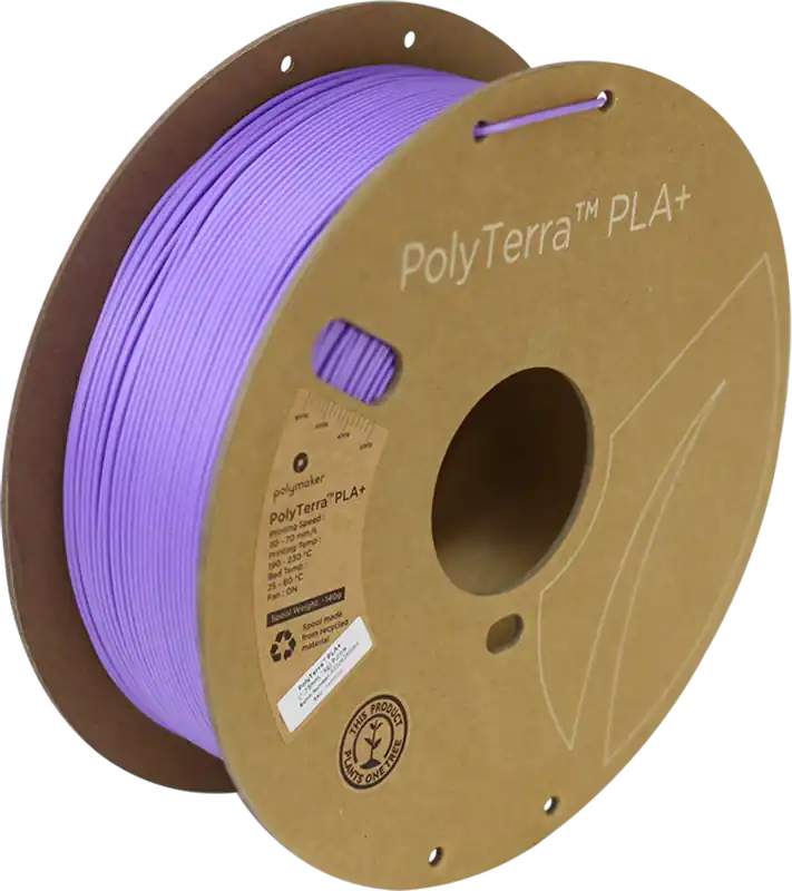 Nejlepší Cena Polymaker PolyTerra PLA+ Purple, 1,75 mm / 1000 g