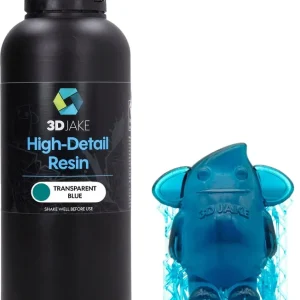 3DJAKE 8K High-Detail Resin Transparent Blue, 1.000 g Nakupujte Hned