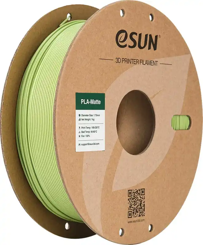 Super Cena eSUN PLA-Matte Matcha Green, 1,75 mm / 1000 g