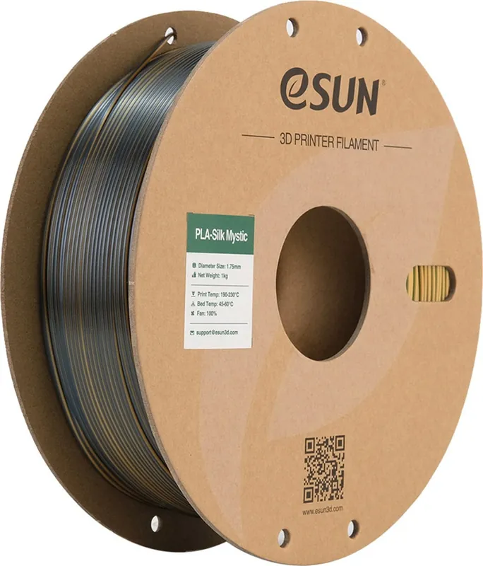 eSUN PLA-Silk Mystic Gold Green Black, 1,75 mm / 1000 g Hit Sezóny