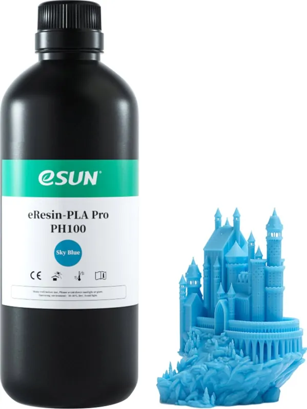 Akční Nabídka eSUN eResin-PLA Pro Sky Blue, 1.000 g