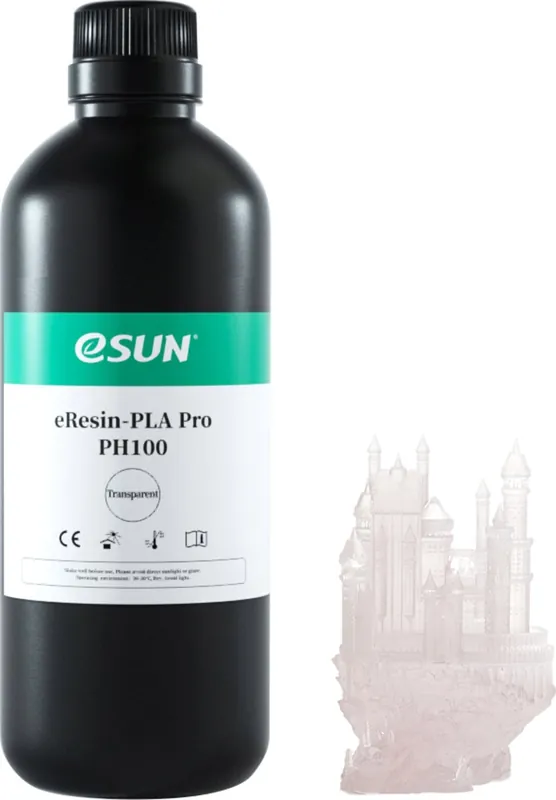 eSUN eResin-PLA Pro Transparent, 1.000 g Nejprodávanější
