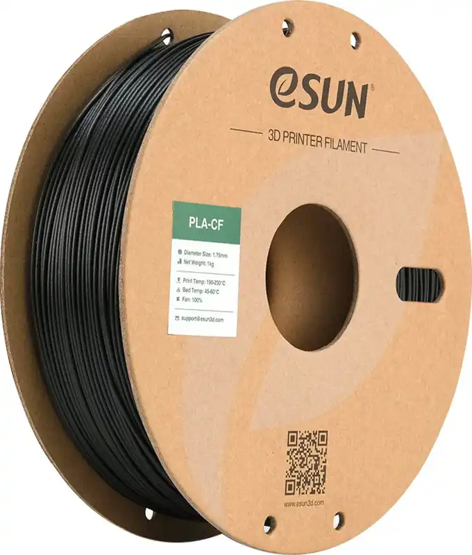 Objednat Nyní eSUN PLA-CF Black, 1,75 mm / 1000 g