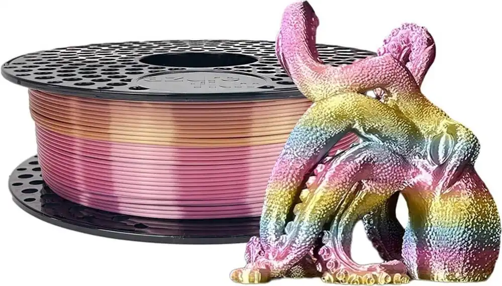 AzureFilm PLA Silk Rainbow Tropicana, 1,75 mm / 1000 g Akční Cena