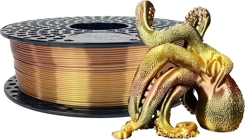 AzureFilm PLA Silk Rainbow Amber, 1,75 mm / 1000 g Kup Teď