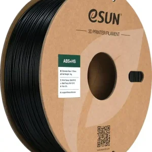 Dokud Zásoby Vydrží eSUN ABS+HS Black, 1,75 mm / 1000 g