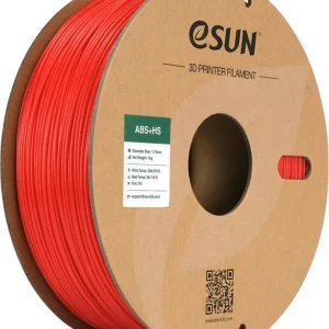 eSUN ABS+HS Red, 1,75 mm / 1000 g Nízká Cena