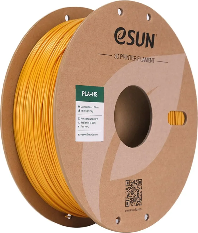 Sezónní Sleva eSUN PLA+HS Gold, 1,75 mm / 1000 g