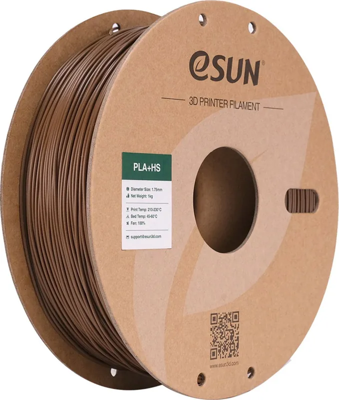 eSUN PLA+HS Brown, 1,75 mm / 1000 g Bezpečná Platba