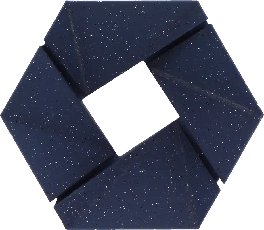 3DJAKE ecoPLA Sparkling Blue, 1,75 mm / 1000 g Značkový