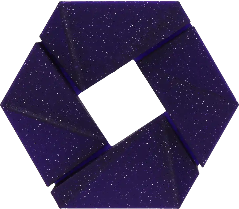 3DJAKE ecoPLA Sparkling Violet, 1,75 mm / 1000 g Sezónní Sleva