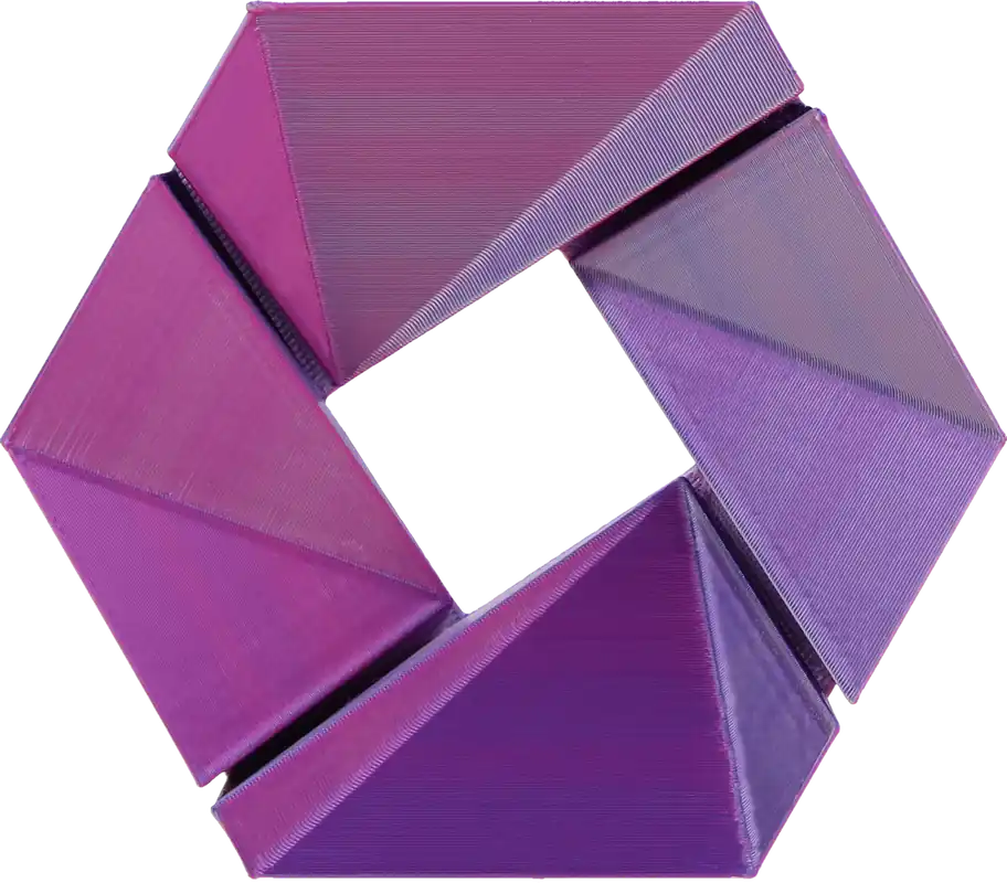 3DJAKE mysteryPLA Amethyst Dream, 1,75 mm / 1000 g Finální Výprodej