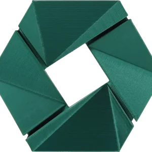 3DJAKE ecoPLA Silk Green, 1,75 mm / 1000 g Tovární Cena