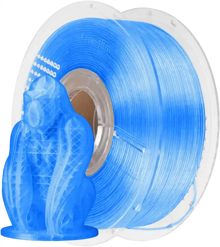 AzureFilm PLA Blue Transparent, 1,75 mm / 1000 g Nejlepší Cena