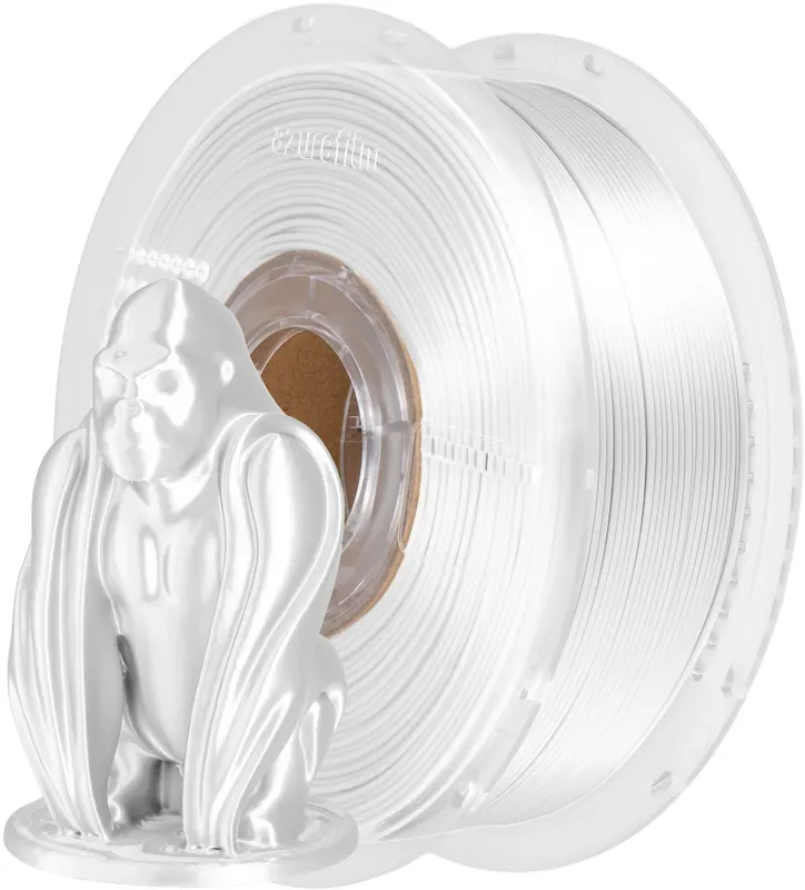 Expresní Doručení AzureFilm PLA Silk White, 1,75 mm / 1000 g