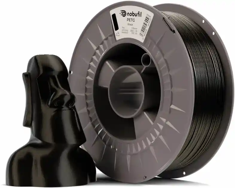 Novinka Nobufil PETG Black, 1,75 mm / 1000 g