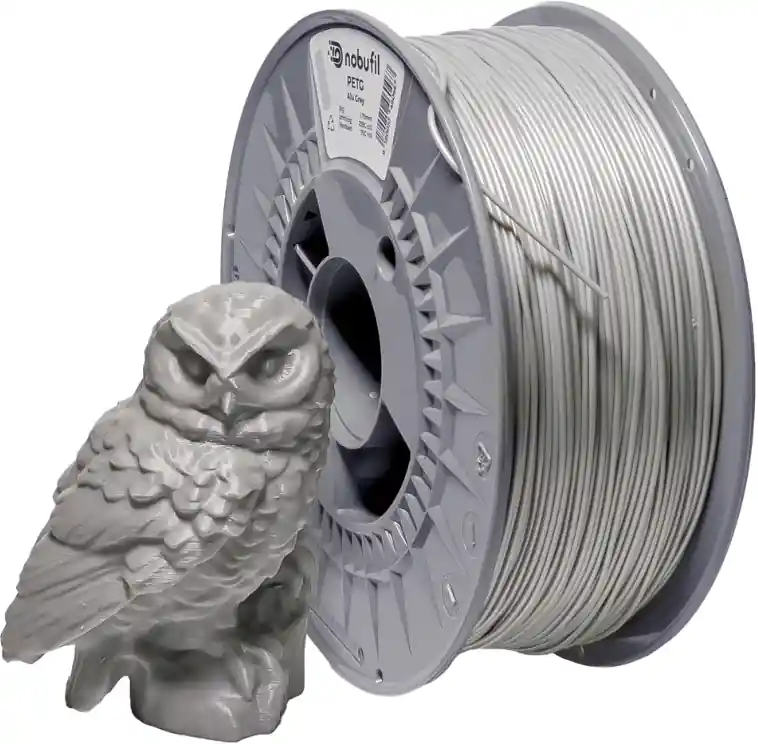 Víkendová Akce Nobufil PETG Alu Grey, 1,75 mm / 1000 g