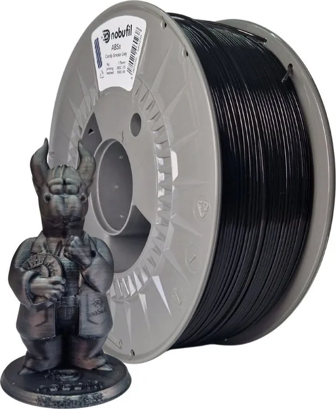 Nobufil ABSx Candy Smoke Grey, 1,75 mm / 1000 g Top Prodej