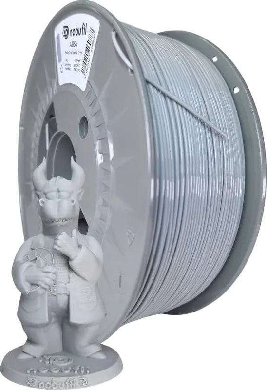 Nejlepší Volba Nobufil ABSx Industrial Light Grey, 1,75 mm / 1000 g