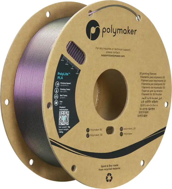 Polymaker PolyLite PLA Starlight Nebula, 1,75 mm / 1000 g Výhodná Nabídka