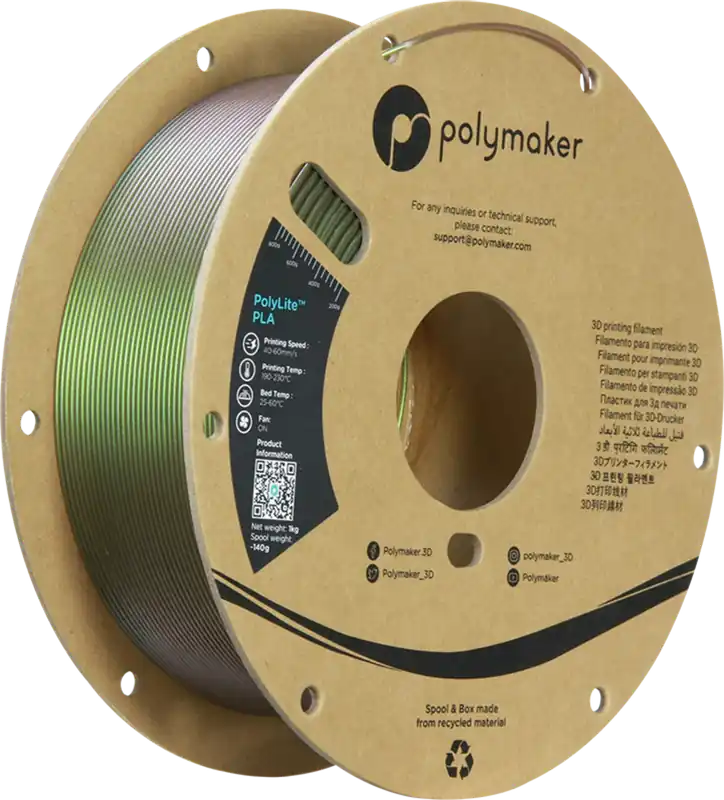 Polymaker PolyLite PLA Starlight Meteor, 1,75 mm / 1000 g Nejlepší Cena