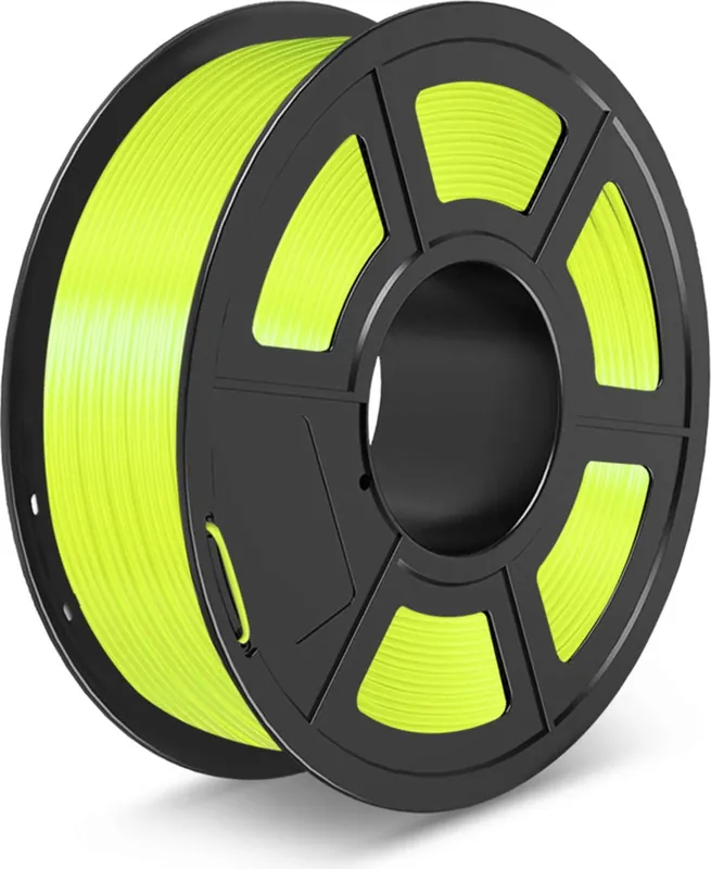 Víkendová Akce SUNLU PLA+ Transparent Yellow, 1,75 mm / 1000 g