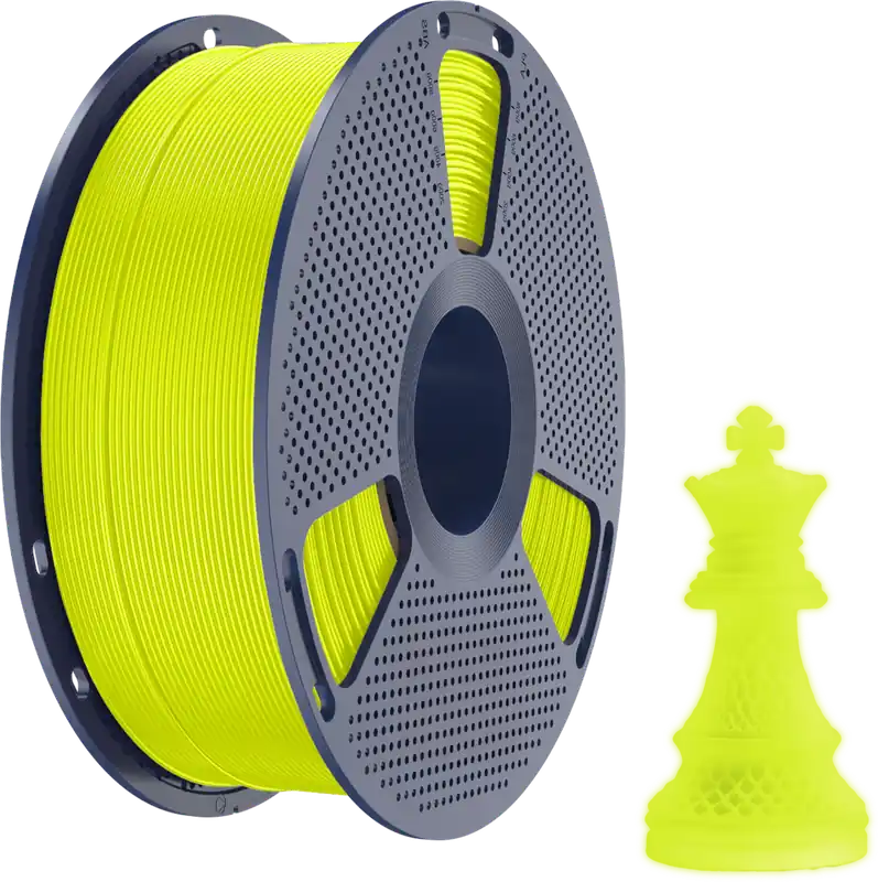 Výhodná Nabídka SUNLU PLA Glow In The Dark Yellow, 1,75 mm / 1000 g