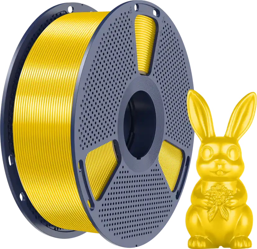 Akční Nabídka SUNLU Silk PLA+ Yellow, 1,75 mm / 1000 g