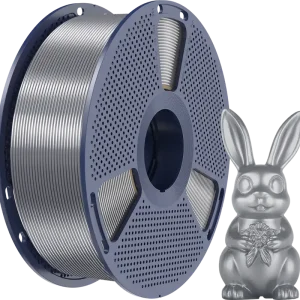 Nejlepší Volba SUNLU Silk PLA+ Grey, 1,75 mm / 1000 g