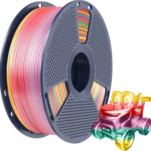 SUNLU Silk PLA+ Rainbow-01, 1,75 mm / 1000 g Speciální Cena