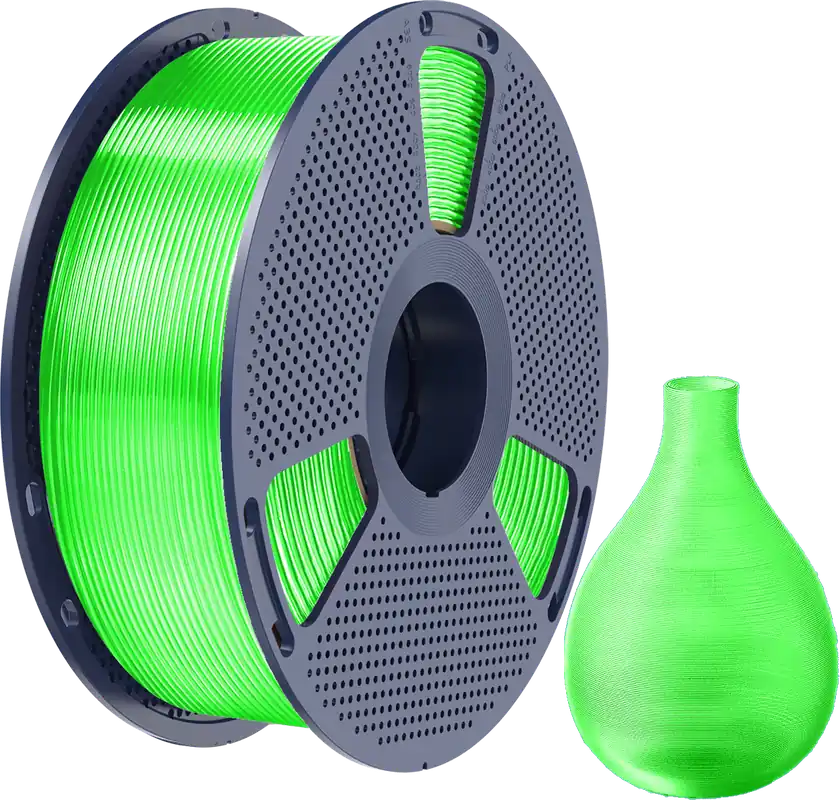 Autentický SUNLU PETG Transparent Green, 1,75 mm / 1000 g