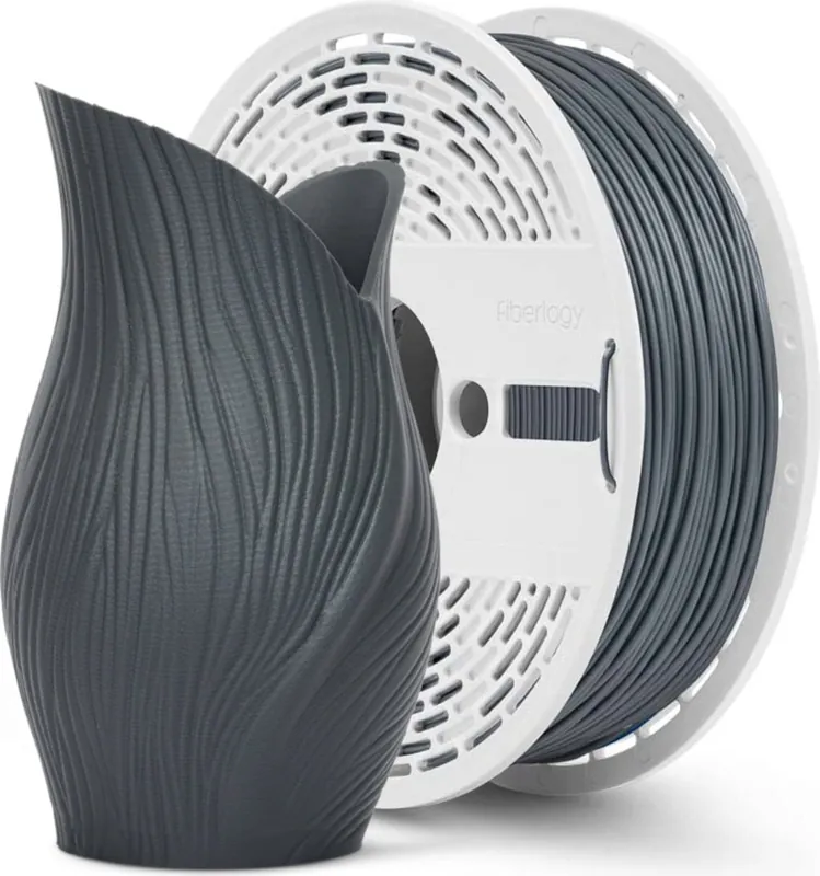 Výprodej Fiberlogy PETG Matte Graphite, 1,75 mm / 850 g
