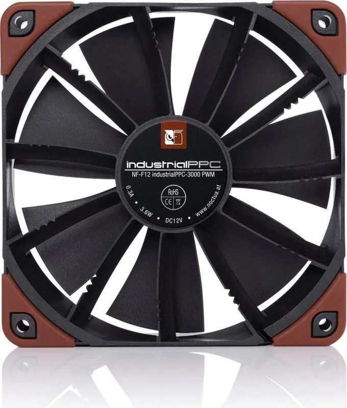 Koupit Online Noctua industrialPPC ventilátor 12V NF-F12, 3000 PWM