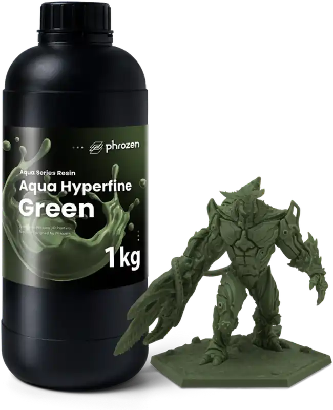 Phrozen Aqua Hyperfine Resin Green, 1.000 g Přímo Od Výrobce