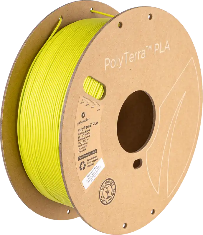 Poslední Šance Polymaker PolyTerra PLA Lime Green, 1,75 mm / 1000 g