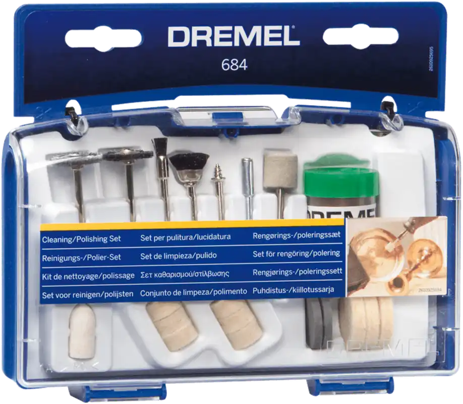 Novinka Dremel Čistící a leštící sada