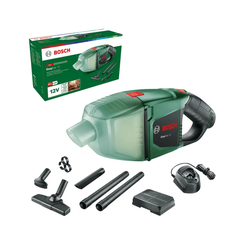 Zlevněný Bosch Home & Garden EasyVac 12 Aku vysavač, S baterií