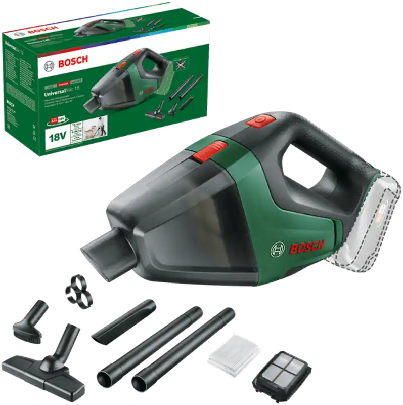 Bosch Home & Garden UniversalVac 18 Aku vysavač, Bez baterie Oblíbený