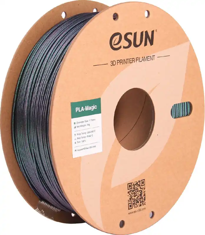 Must-Have eSUN PLA-Magic Dark Twinkling Green, 1,75 mm / 1000 g