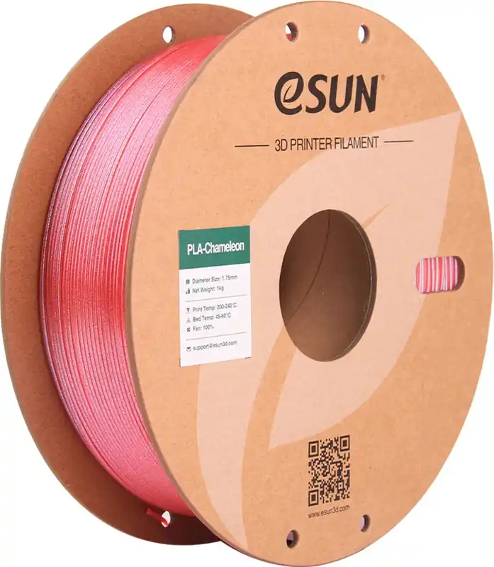 eSUN PLA-Chameleon Raspberry Red, 1,75 mm / 1000 g Autentický