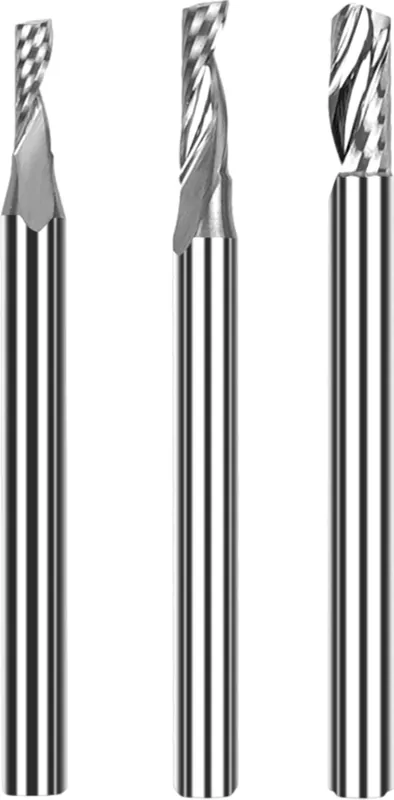 Twotrees HRC55 3,175 mm fréza z wolframové oceli Downcut, sada 3 ks Tovární Cena