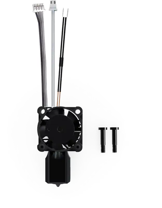 Dokud Zásoby Vydrží E3D High Flow ObXidian™ HotEnd pro Bambu Lab X1-C/P1 Series - předmontováno, P1 Series, 0,4 mm
