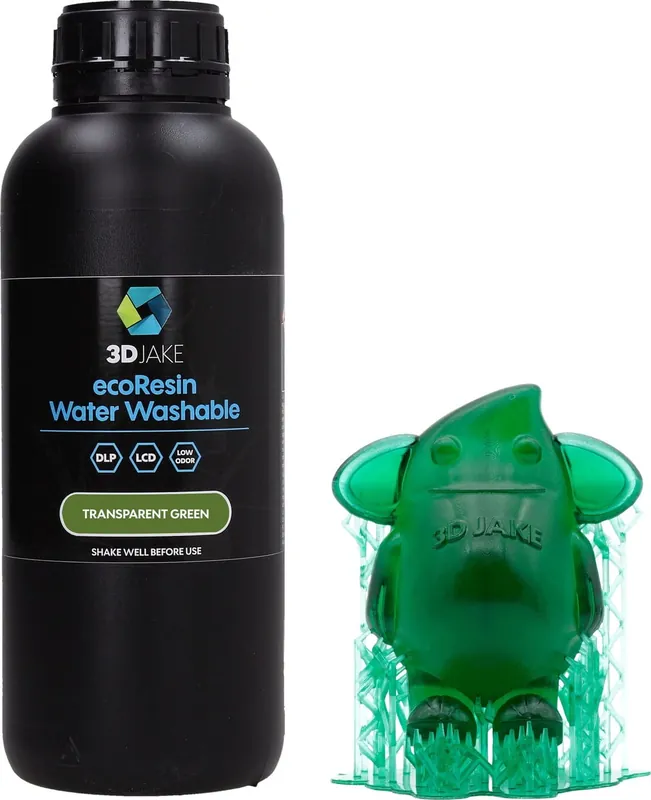 Cenový Hit 3DJAKE ecoResin Water Washable Transparent Green, 1.000 g